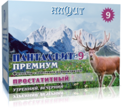 ПАНТАЛФИТ-9 ПРОСТАТИТНЫЙ, 60 брикетов