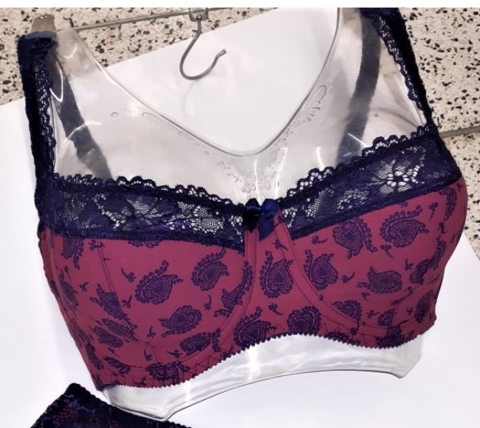 860 АйЛайк бюст 90B, рубин с синим