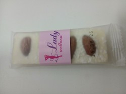 Шоколад Кокосовый с миндалем, 25г БЕЗ САХАРА! 