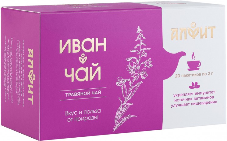 ИВАН - ЧАЙ, травяной чай, 40 г (20 ф\п по 2 г)