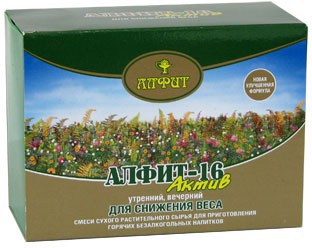 АЛФИТ АКТИВ-16 ДЛЯ СНИЖЕНИЯ ВЕСА, 60 брикетов